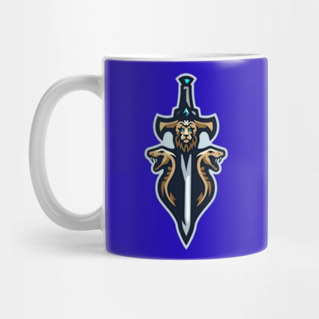 sword mug by Moe's merch